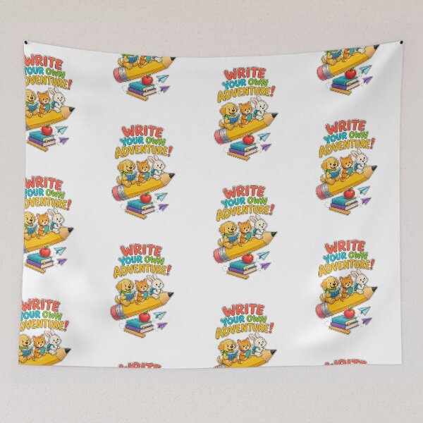 Item preview, Write Your Own Adventure – Cute School Animals designed and sold by NinaCreator.