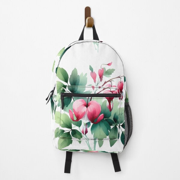 Item preview, Bleeding Heart Flower – Elegant Watercolor Botanical Art designed and sold by MAGICKEY2024.