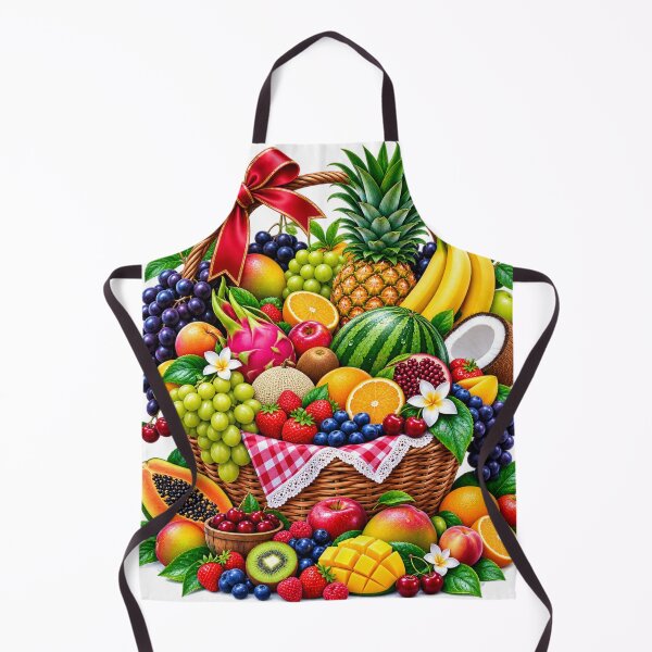Item preview, Colorful tropical fruit basket  designed and sold by urbanshop7.