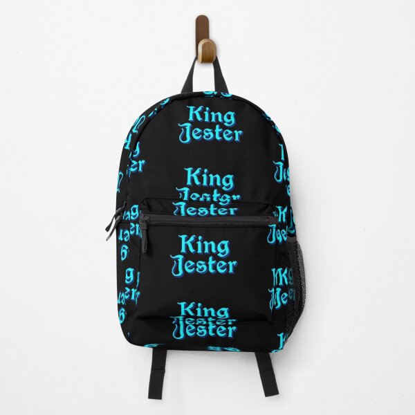 Item preview, King Jester, Blue Medieval Memes Typography designed and sold by Memes N Lore .