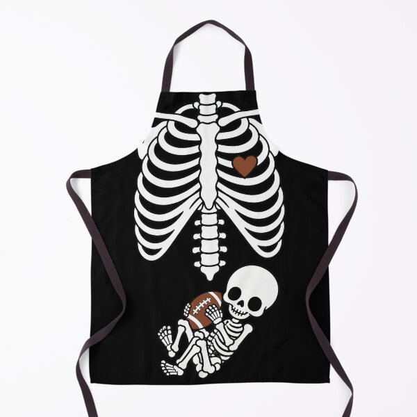 Item preview, Football Pregnancy Skeleton Halloween Maternity Design designed and sold by VGAfanatic.