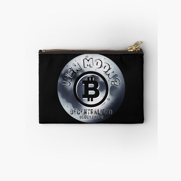 Item preview, Wen Moon Bitcoin Decentralized Blockchain Graphic designed and sold by AXENT Designs.