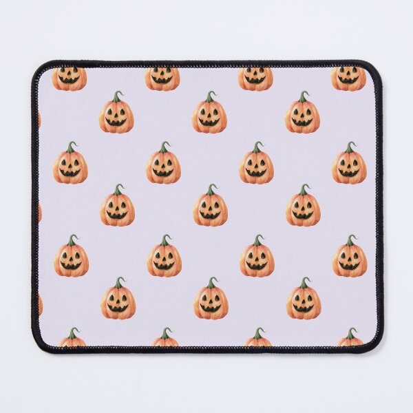 Item preview, Pastel Jack o lantern Pumpkin Halloween Seamless Pattern Whimsical Autumn Delight designed and sold by EL-Lebedenko.