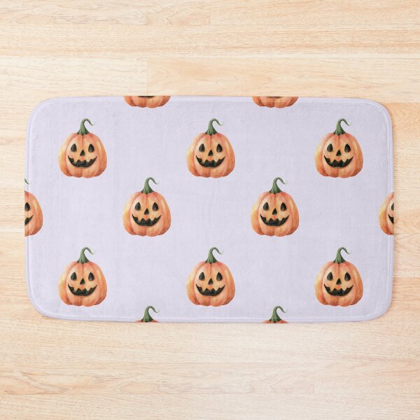 Item preview, Pastel Jack o lantern Pumpkin Halloween Seamless Pattern Whimsical Autumn Delight designed and sold by EL-Lebedenko.