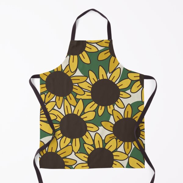 Item preview, Vintage Minimalist Farmhouse Sunflower Pattern designed and sold by Deutschic.