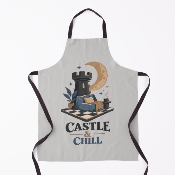 Item preview, Castle And Chill Relaxed Chess Lifestyle designed and sold by KnightVibe.
