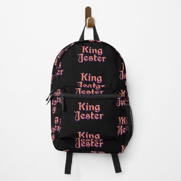 Item preview, King Jester, Orange Medieval Memes Typography designed and sold by Memes N Lore .