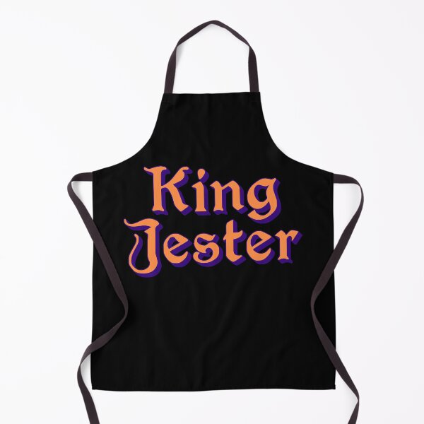 Item preview, King Jester, Orange Medieval Memes Typography designed and sold by Memes N Lore .