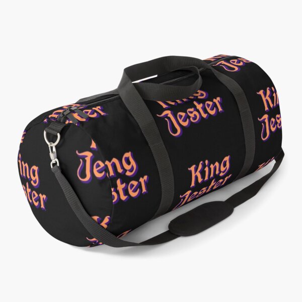 Item preview, King Jester, Orange Medieval Memes Typography designed and sold by Memes N Lore .
