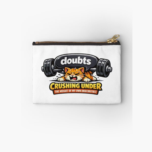 Item preview, I Bench Press My Own Doubts Funny Sarcastic Cat – Gym Cat Lover Fitness Design designed and sold by AYACHI90.