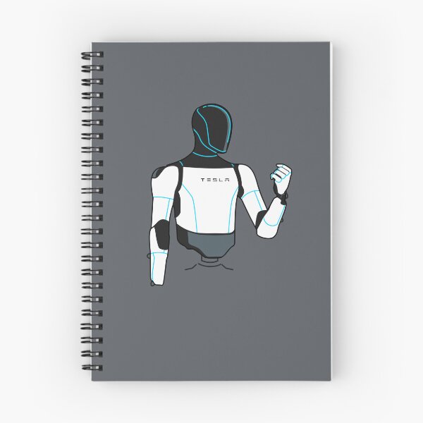 Item preview, Minimalist Tesla Optimus Robot | Futuristic Humanoid Tech T-Shirt designed and sold by Fan Art Station .