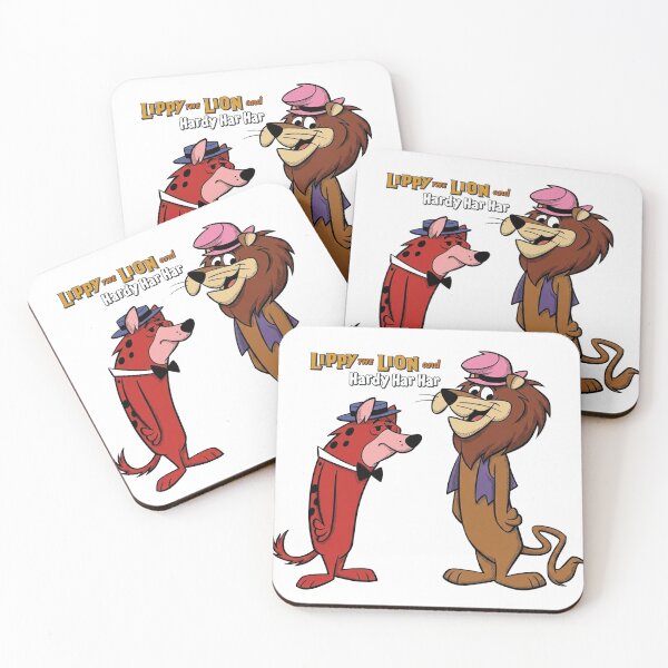 Item preview, Lippy the Lion and Hardy Har Har Retro Cartoon Fan Art designed and sold by Deviant Logic Design.
