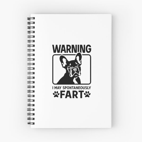 Item preview, Warning Spontaneously Fart Frenchie Graphic designed and sold by interdesigner.