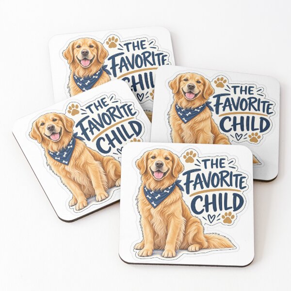Item preview, Golden Retriever Favorite Child Dog Humor designed and sold by lecroyhouse.