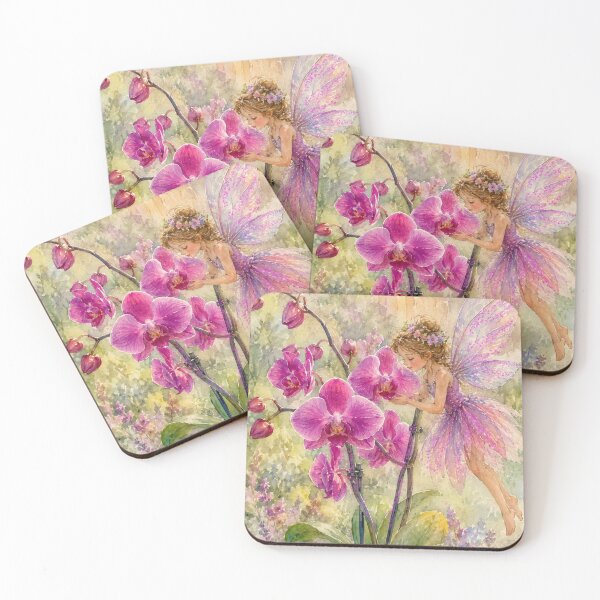 Item preview, Orchid Fairy by the Enchanted Lake designed and sold by Art7Dimension.