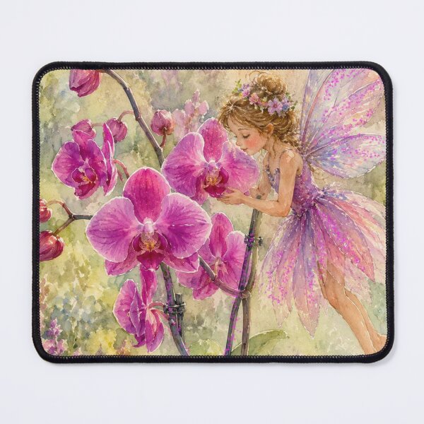 Item preview, Orchid Fairy by the Enchanted Lake designed and sold by Art7Dimension.