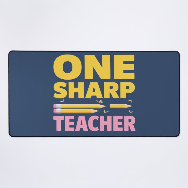 Item preview, One Sharp Teacher Funny Back To School Appreciation Gift designed and sold by Malaryk.