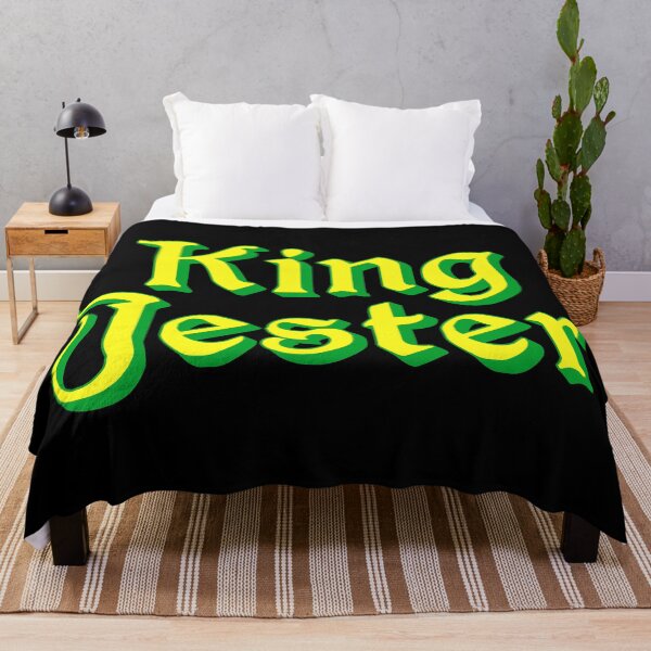 Item preview, King Jester, Yellow Medieval Memes Typography designed and sold by Memes N Lore .