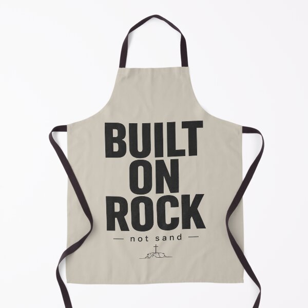 Item preview, Built On Rock Not Sand designed and sold by PrintSmithArt.