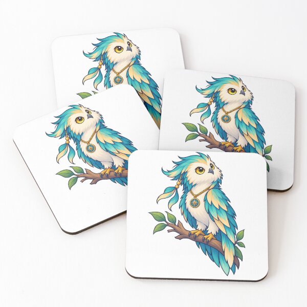 Item preview, Curious Wind Owl designed and sold by ChromaRune.