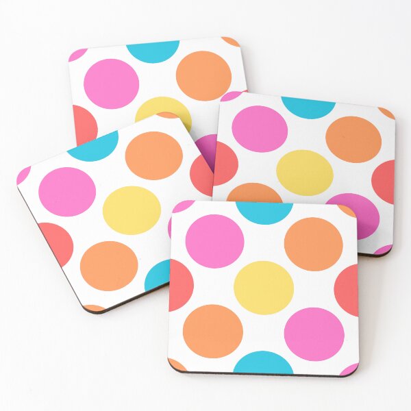 Item preview, Fun color polka dot art designed and sold by ollvigb.