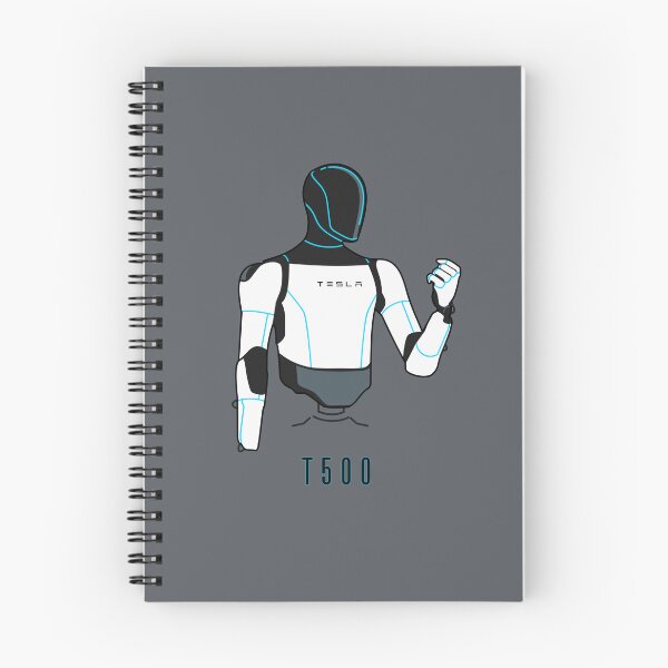Item preview, "T-500" Tesla Optimus Robot | Funny Terminator Sci-Fi Parody T-Shirt designed and sold by Fan Art Station .