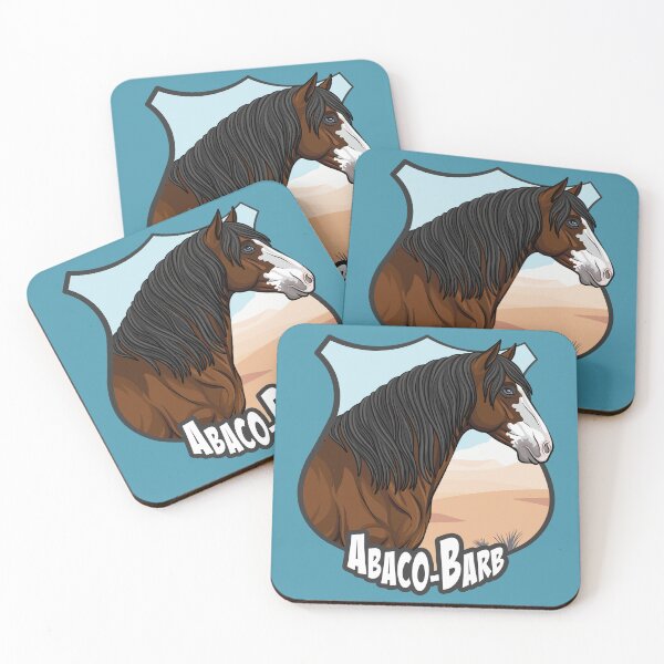 Item preview, The head of the Abaco horse, a coat of arms and a landscape designed and sold by Cheval-de-coeur.