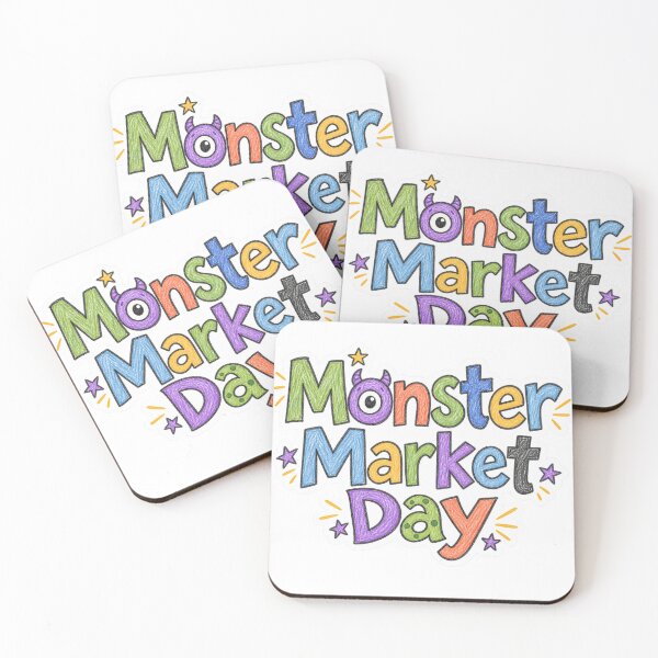 Item preview, Monster Market Day  designed and sold by MerchByEricaLiv.
