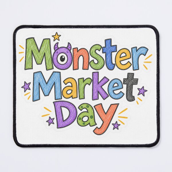 Item preview, Monster Market Day designed and sold by MerchByEricaLiv.