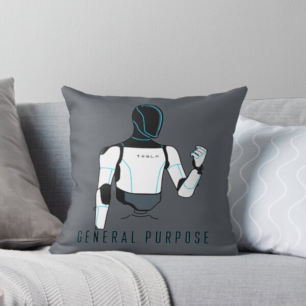 Item preview, "General Purpose" Tesla Optimus Robot | Minimalist Tech T-Shirt designed and sold by Fan Art Station .