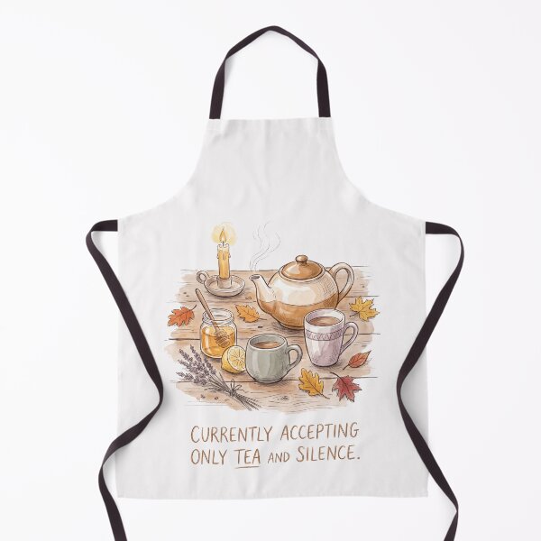 Item preview, Currently Accepting Only Tea And Silence designed and sold by SignumShop.