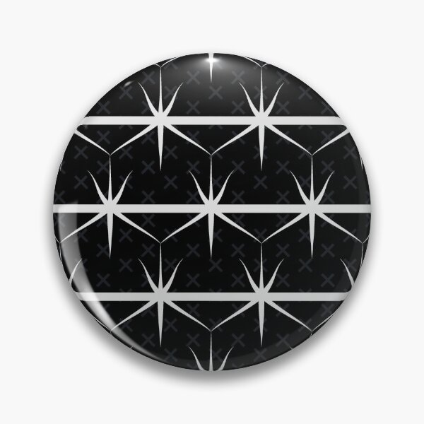 Item preview, Starry Medieval Fence Print - White and Grey designed and sold by Daniel Bevis Design.
