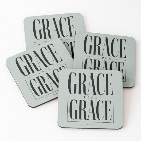 Item preview, Grace Upon Grace Scripture designed and sold by PrintSmithArt.
