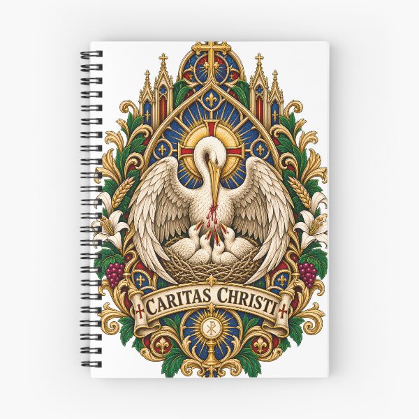 Item preview, Pelican Eucharist Gothic Catholic designed and sold by PrayerWarriorUSA.