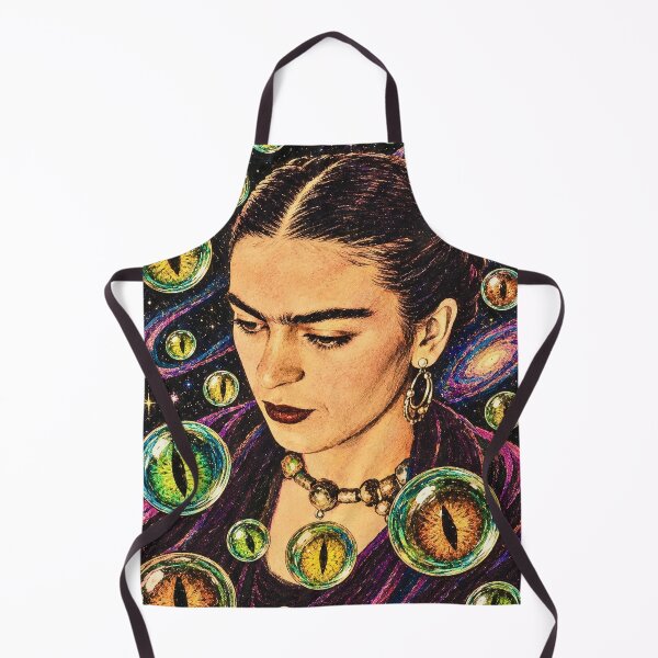 Item preview, Frida in Outerspace with Cat’s-Eye Marbles #2 designed and sold by reggiemercedes.