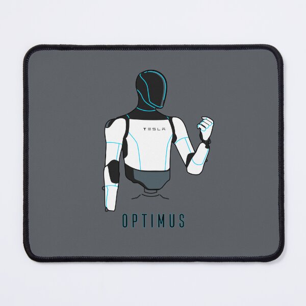 Artikelvorschau, Tesla-Humanoidroboter „Optimus“ | Minimalistisches Tech- und Robotik-T-Shirt entworfen und verkauft von Fan Art Station .