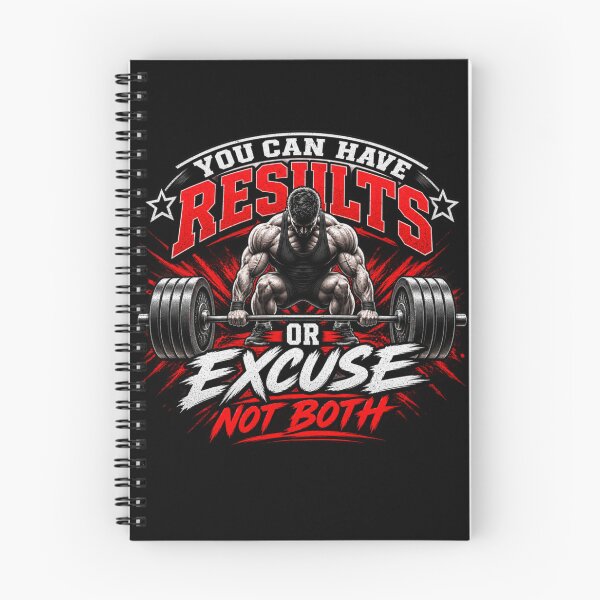 Item preview, Gym Motivation Results Not Excuses designed and sold by Fitness-Passion.
