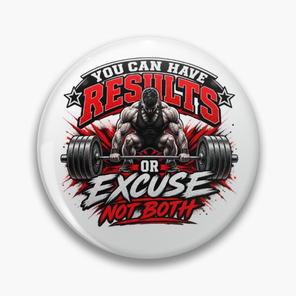 Item preview, Gym Motivation Results Not Excuses designed and sold by Fitness-Passion.