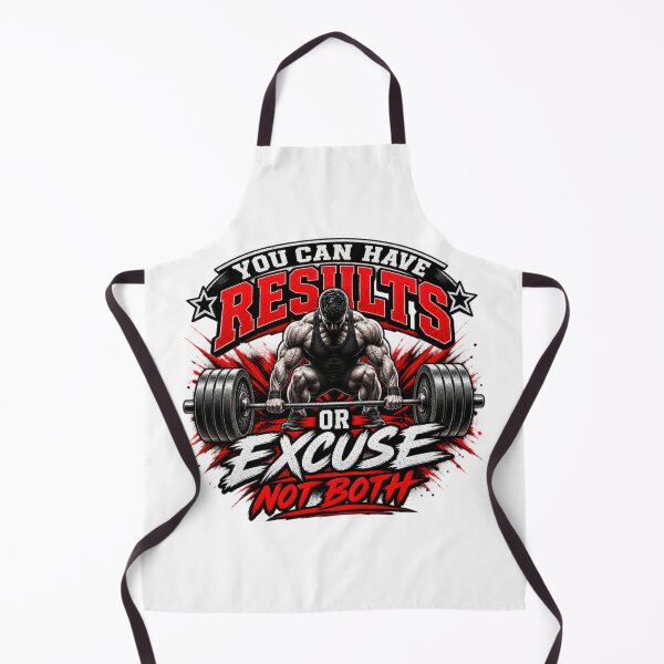 Item preview, Gym Motivation Results Not Excuses designed and sold by Fitness-Passion.