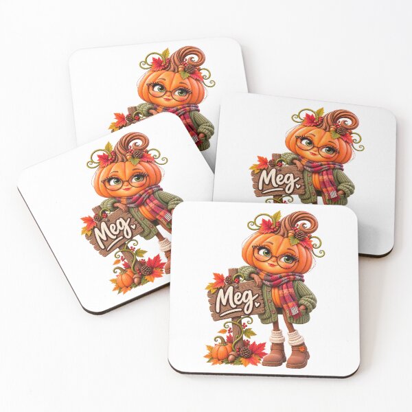 Item preview, Meg la Calabaza Acogedora – Un Lindo Personaje Otoñal designed and sold by The Cutting Room.