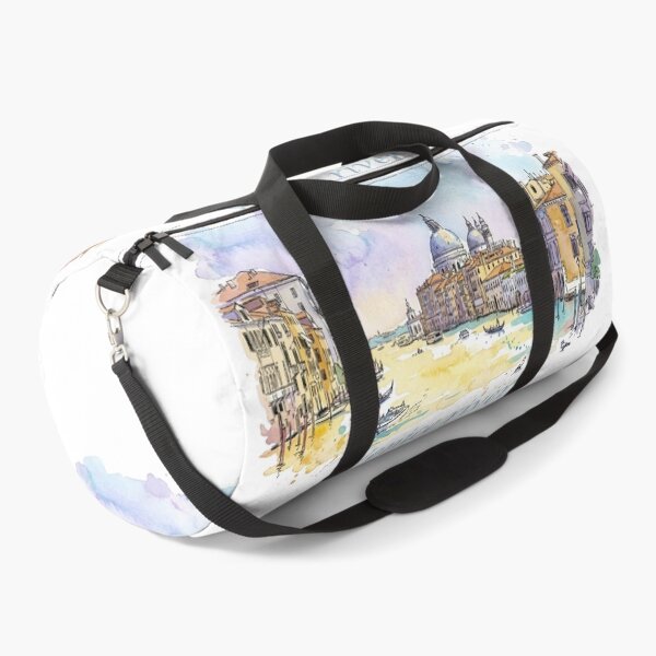 Item preview, Venice Italy Grand Canal Santa Maria della Salute Watercolor Art designed and sold by NareArt.