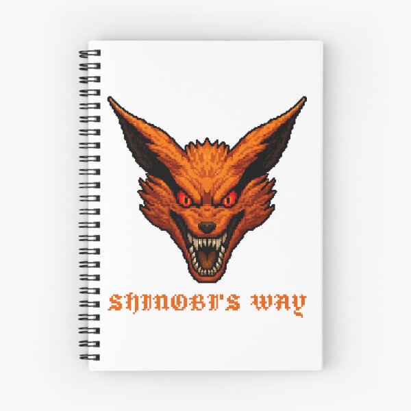 Item preview, Kurama Nine Tailed Fox Kyubi Bijuu Pixel Art {PIXELCORE} designed and sold by PIXELCORE-TEE.