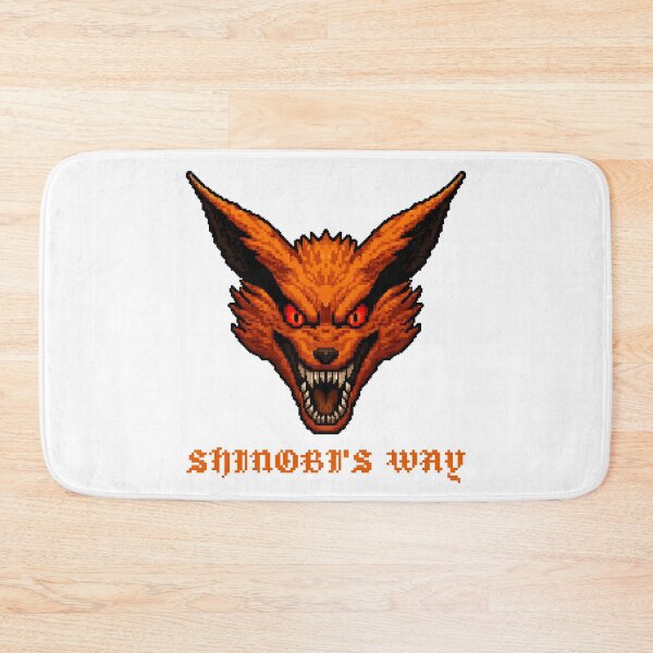 Item preview, Kurama Nine Tailed Fox Kyubi Bijuu Pixel Art {PIXELCORE} designed and sold by PIXELCORE-TEE.