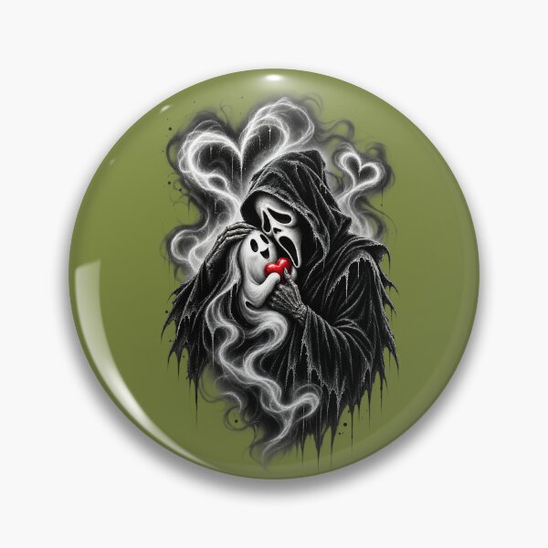 Item preview, Dark Horror Love – Gothic Masked Couple designed and sold by LunaSpellStudio.