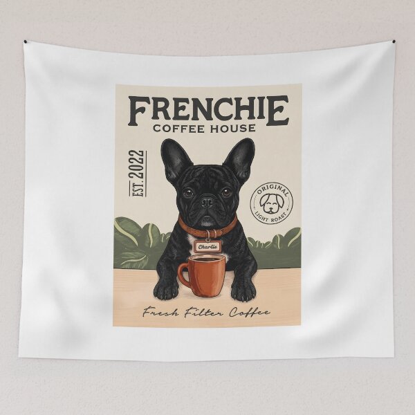 Item preview, Charlie's Frenchie Coffee House designed and sold by interdesigner.