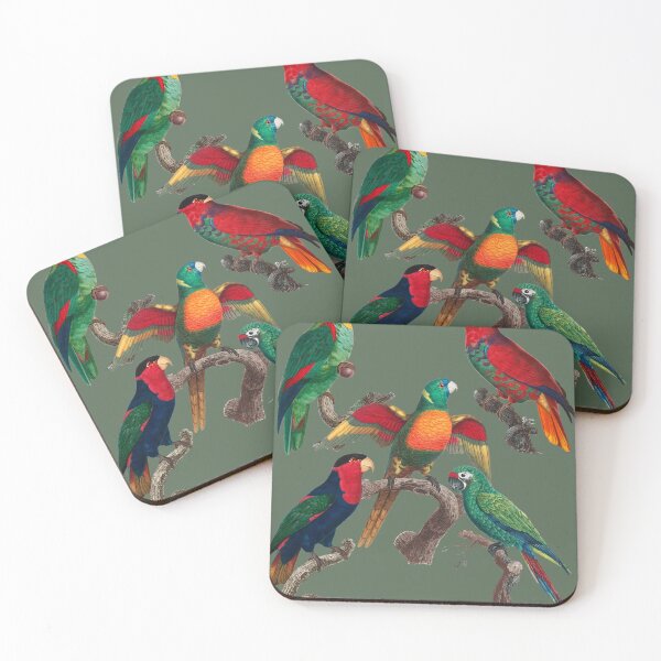Item preview, Exotic colorful parrots - parrot, parakeet and amazon, nature and its beautiful animals designed and sold by karlsageder.