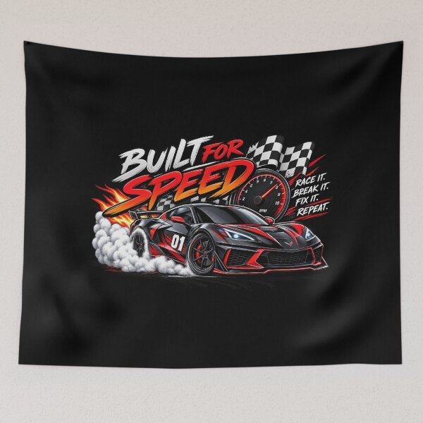 Item preview, Built for Speed – Racing Car Drift designed and sold by StickyDelights.