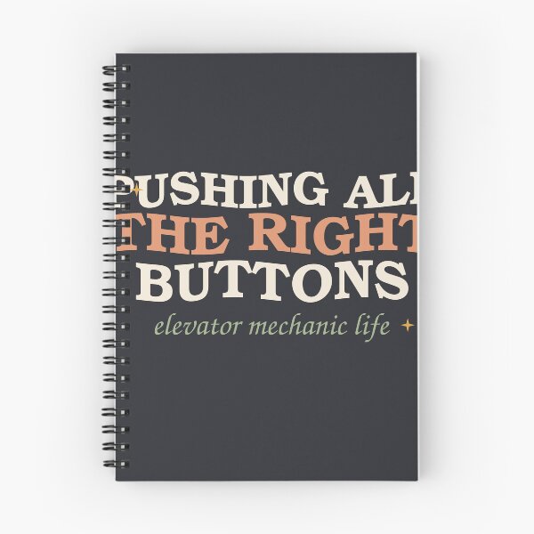Item preview, Pushing All The Right Buttons — Elevator Mechanic designed and sold by SlowMadeShelf.