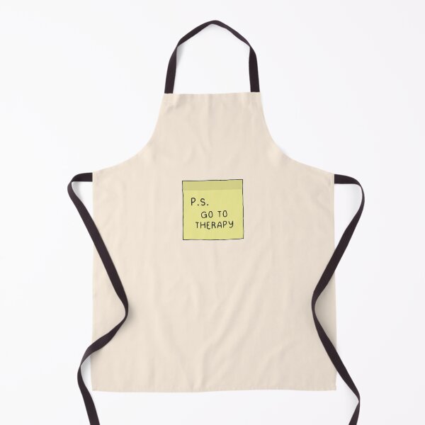 Item preview, P.S. Go to therapy (Post it note) designed and sold by ReadyToHeal.