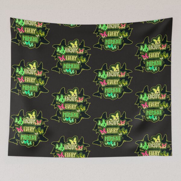 Item preview, Enjoy Every Moment Inspirational Quote designed and sold by Lovemountain.